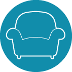 comfy armchair