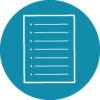 sheet paper with list